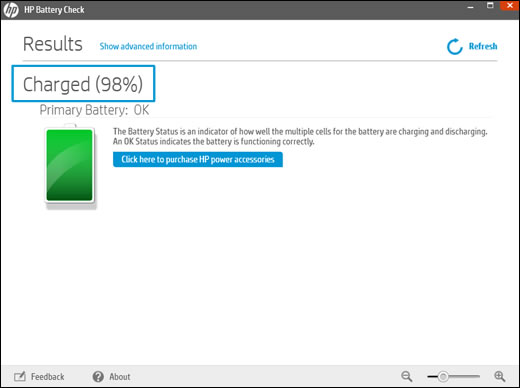 hp battery check free download