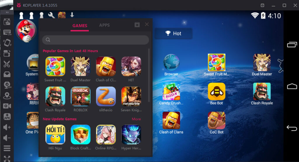 KOPlayer Android Emulator (Latest 2020) For Windows 7, 8, 10